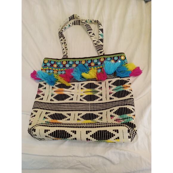 NWOT America & Beyond Impala Aztec Tote School,Fun Athleisure - Picture 13 of 13